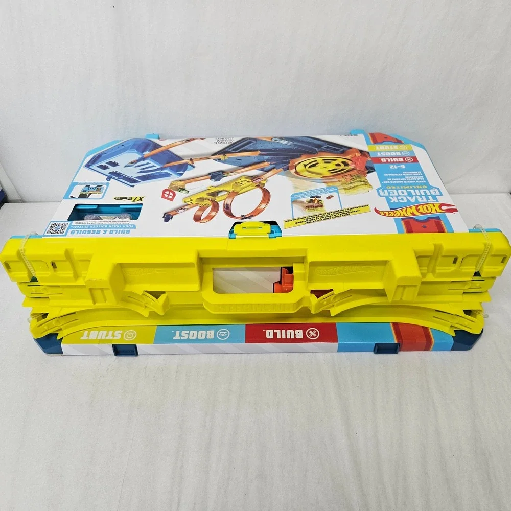 Hot Wheels Track Builder Unlimited Rapid Launch Builder GVG11 New Cut Outer‎ Box